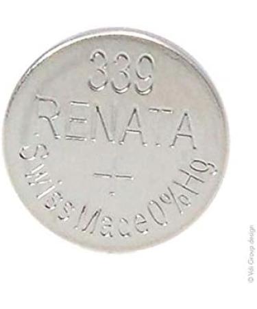 Buy Renata 339 SR614SW Batteries - 1.55V Silver Oxide Watch Battery (2 Count) - International Shipping Available - Buy Online on GoSupps.com
