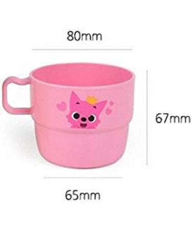 PINKFONG 3P Family Plastic Cups with Handle (230ml) - Set of 3 - Buy Online on GoSupps.com