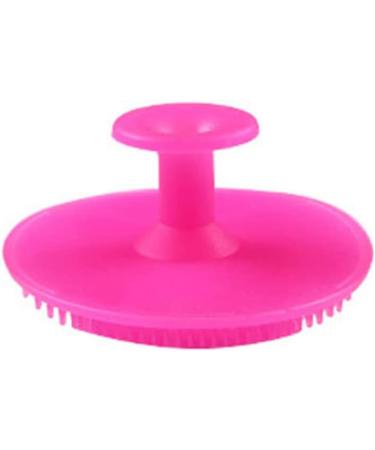 Silicone Face Scrubber Face Brush Face Wash Brush Skincare Tools Lip Scrubber for Shower Wash (Rosy)1PC - Buy Online on GoSupps.com