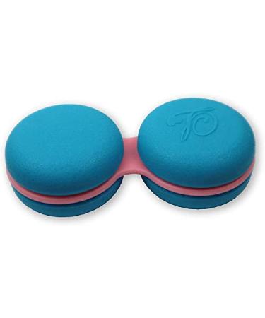 SPORTS WORLD VISION Fun and Cute Macaroon Contact Lens Storage / Soaking Container - 1 Piece Dark Blue