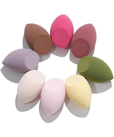 Makeup Sponge 1Pc Cosmetic Puff Powder Puff Smooth Women's Makeup Foundation Sponge Beauty To Make Up Tools & Accessories Water-drop Shape Makeup Sponge Holder(Gourd Blue) - Buy Online on GoSupps.com