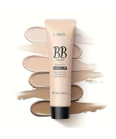 BB Cream Coverage Waterproof Glow BB Cream + CC cream Long-Lasting Oil-Control Pore-Hiding Foundation Makeup Skin Care Foundation Makeup Tinted Moisturizer Moisturizer Face 1.06oz