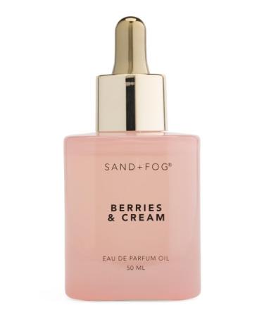 SAND AND FOG 1.7oz eau de parfum Oil Berries And Cream Fragrance Dropper unboxed