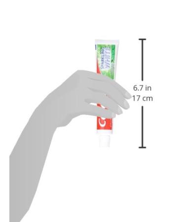 Colgate Sparkling White Gel Toothpaste 2.5 oz - Mint Zing (Pack of 6) | International Shipping Available - Buy Online on GoSupps.com