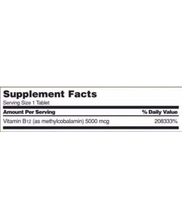 Adema Kirkland Signature Quick Dissolve B-12 5000 mcg 300 Tablets | Dietary Supplement - Buy Online on GoSupps.com
