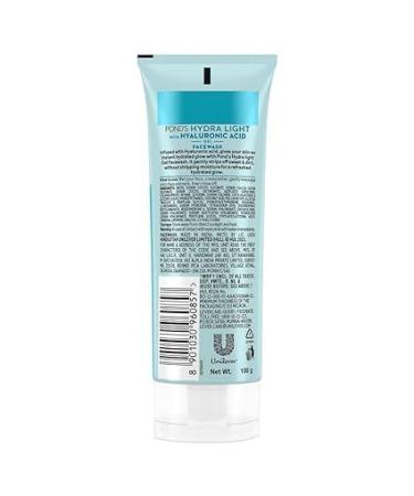 Hydra Light Hyaluronic Acid Hydrating Gel Facewash - 100g | Hydrate & Glow | International Shipping - Buy Online on GoSupps.com