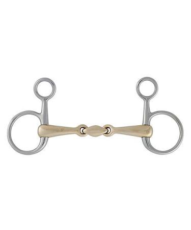 St bben bit 2235 Baucher bridle double broken 15.0 cm - 16 mm - Sweet Copper