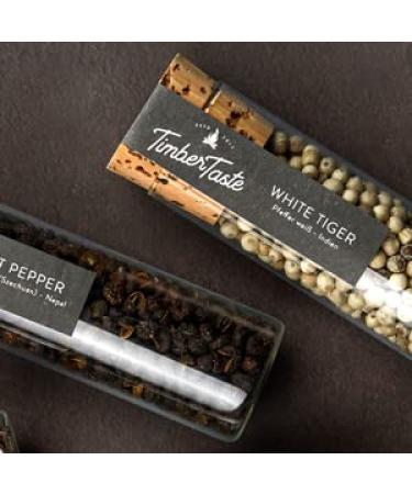 Timber Taste Pfeffer Gift Set Exquisite Global Pepper Collection for Men & Women | Perfect Birthday Gift for Pepper Lovers - Buy Online on GoSupps.com