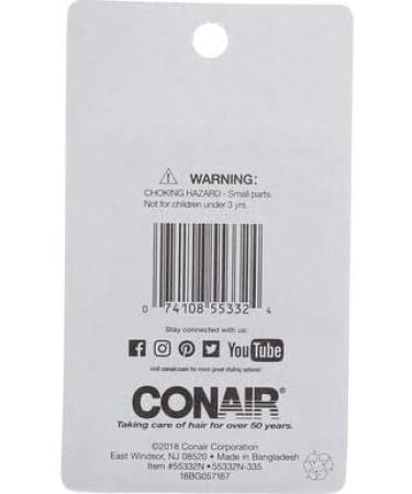 Conair 55332 3 Piece Brown Hair Net - 0.3 oz | Keep Hair Secure & Stylish - Buy Online on GoSupps.com