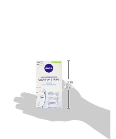 NIVEA Skin-Tanned Clear-Up Strips | 6 Face Cleaning Strips with Fruit Acid | Remove Blackheads & Impurities (2 Pack) - International Shipping Available - Buy Online on GoSupps.com