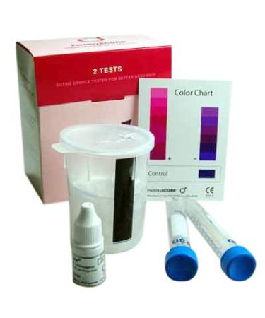 FERTILITY SCORE Colour Test for Male Fertility - ONLY test to measure a man s sperm concentration & sperm motility.