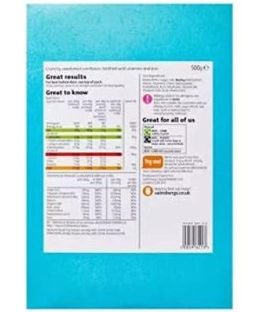 Sainsbury's Frosted Cornflakes 500g Crunchy Sweetened Cornflakes fortified with vitamins and iron. - Buy Online on GoSupps.com