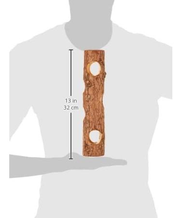 TRIXIE Natural Living Tube Tunnel for Small Animals - 100% Natural Bark Wood 7 30 cm Eco-Friendly Pet Enrichment - Buy Online - Buy Online on GoSupps.com