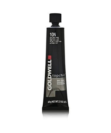 Goldwell Topchic Hair Color Coloration (Tube) 10N Extra light blonde 60 ml Gw 10n 60 ml (1 pack)
