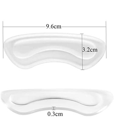 Buy Transparent Heel Pads for Shoes - 16 Pieces | Comfortable & Discreet Foot Support - International Shipping Available - Buy Online on GoSupps.com