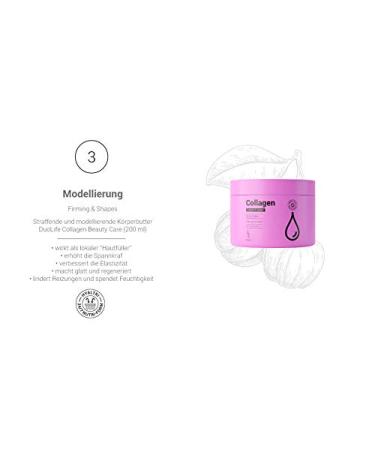 DuoLife Beauty Care Series - Collagen Body Butter for Radiant Skin | International Shipping Available - Buy Online on GoSupps.com
