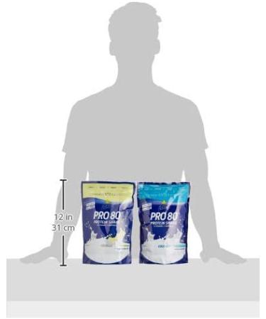 Inkospor Active Proteinshake Pro 80 Bags 2-Pack (Vanilla/Coconut) & 1-Pack (1 kg) | Buy Internationally - Buy Online on GoSupps.com