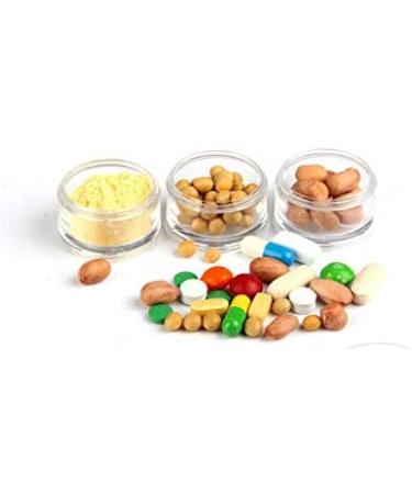 HaiSea Weekly Travel Pill Planner - Monthly Pill Organizer with Separate AM/PM Compartments (Colors Vary) - White - Buy Online on GoSupps.com
