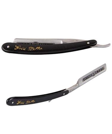 Shop Minkissy 5-Piece Vintage Retro Edge Razor Set - Stainless Steel Beard Knife for Men | Perfect Christmas Gift in Black & Silver - Buy Online on GoSupps.com