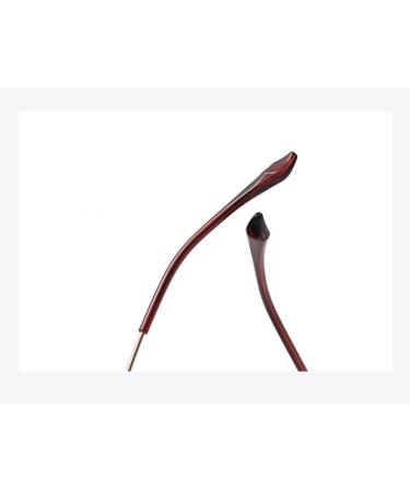 Comfort Eyeglasses for Men & Women - Anti-Glare Blue Light Blocking Reading Glasses Flat Light Mirror +0.00 Purple - Buy Online on GoSupps.com