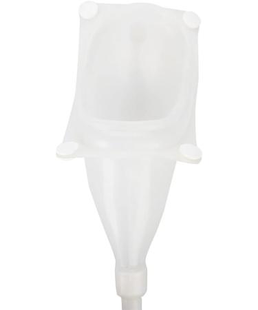 YINUODAY Portable Silicone Urinal & Catheter Bags - Incontinence Aid for Men & Women | Wearable Urinator Fashionable Design in White - Buy Online on GoSupps.com