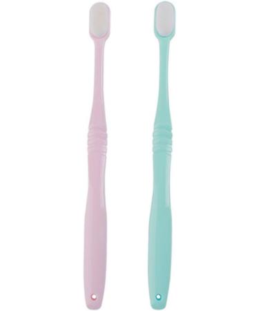 Healeved 2ST Micro-Gnaw Soft Toothbrush Set - Portable Nylon Toothbrushes for Family Oral Care | Ideal for Adults - Buy Online on GoSupps.com