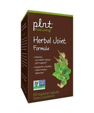 plnt Herbal Joint Formula - Natural Non-GMO Herbal Joint Support Supports A Healthy Inflammation Response After Exercise (60 Veggies Capsules)