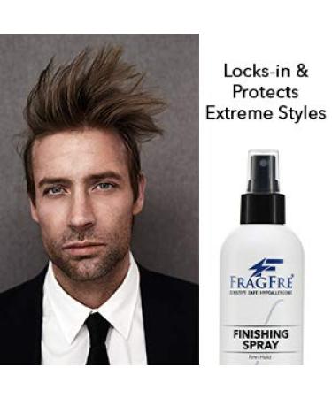 FRAGFRE Hair Finishing Spray Firm Hold 8 oz - Fragrance-Free Hypoallergenic Hair Spray for Sensitive Skin - Vegan, Parabens and Gluten-Free - Long-Lasting Style Protection - Buy Online on GoSupps.com