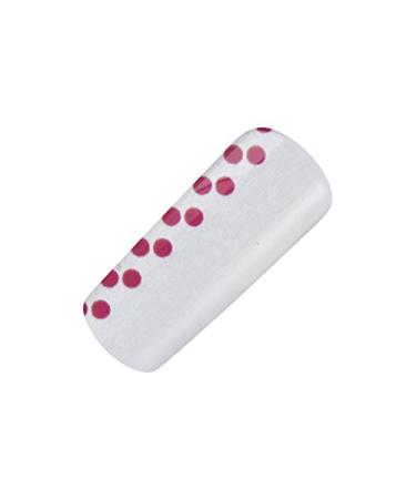 Self-Adhesive Nail Film - Red Sidedots | Stylish & Easy Nail Art for International Shipping - Buy Online on GoSupps.com