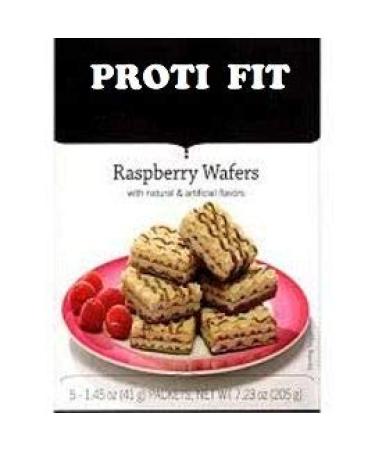Proti Fit Bariatrix Raspberry Wafer Square for weight loss - 15 grams of protein - 5 box serving