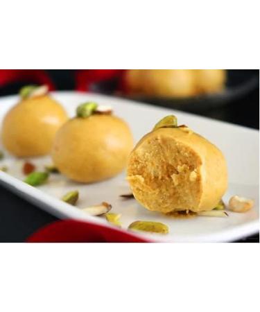 Rakhi Diwali Special (Besan Ladoo 300g) Gift Hamper for Brother Sister Delicious Indian Traditional Sweets Best Gift For All Occasions Tasty Treat For Family & Friends Sold By Kidzbuzz - Buy Online on GoSupps.com