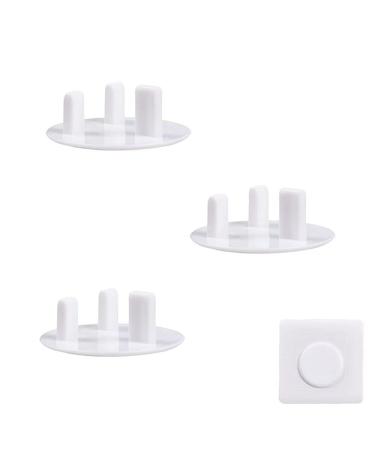 Plug Socket Covers 3 Pcs Plug Covers Socket Plug Child Proof Plug Socket Protectors for Home and School