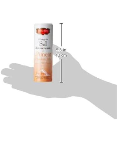 ERIC BUR Mix of Gu rande Salt/Espelette Pepper 10% 125 g - Pack of 4 - Buy Online on GoSupps.com