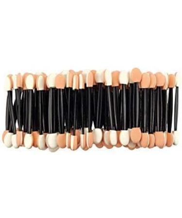 BNP 50 PCS Disposable Double Sided Sponge Tipped Cosmetic Makeup Eyeshadow Applicator Brush - Buy Online on GoSupps.com