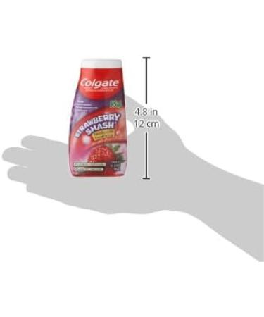 Colgate Kids Gel Toothpaste Strawberry Smash 100 mL (Pack of 1) With Fluoride Anticavity Formula Enamel Protection Teeth Whitening & Fun Flavor Kids Toothpaste Strawberry 100 ml (Pack of 1) - Buy Online on GoSupps.com