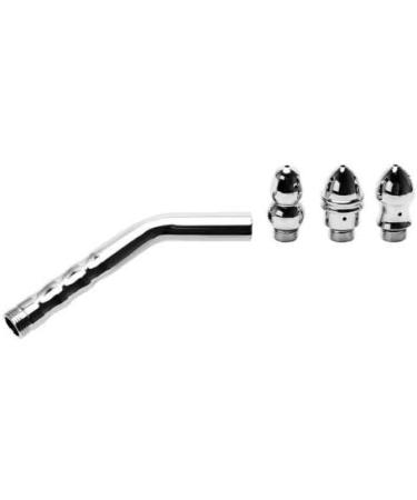 Intimate Shower Set - Stainless Steel Anal Enema Syringe Shower Attachment for Ultimate Cleaning - Buy Online on GoSupps.com