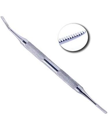 Ingrown Toenail File Double Edge Toe Nail File - Professional Grade Stainless Steel Chiropody Instruments Podiatry Blacks File - Buy Online on GoSupps.com