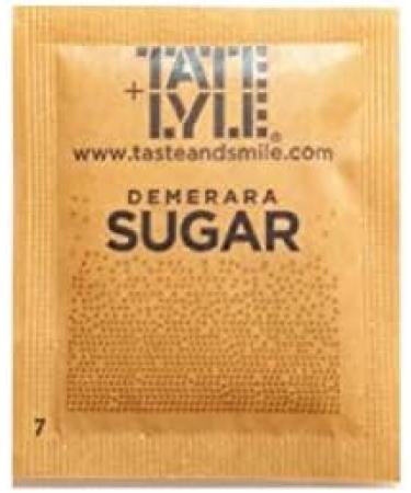 Brown Demerara Cane Sugar Sachets - 400 Individually Wrapped Pure Granulated Packs - Buy Online on GoSupps.com