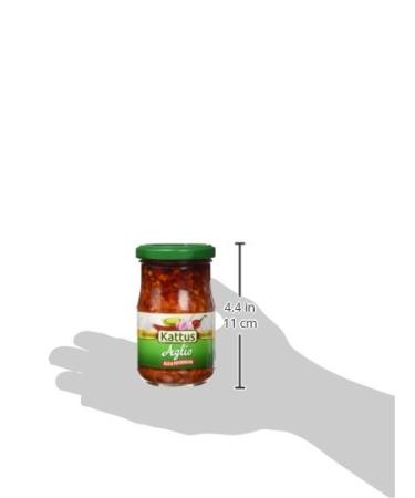 Kattus Pesto Aglio Olio & Peperoncino - Pack of 2 (2 x 190g) | Premium Italian Pesto for Gourmet Dishes | International Shipping - Buy Online on GoSupps.com