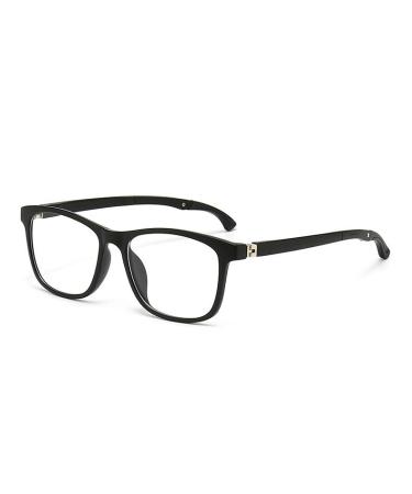 Zhuyiqz Classic reading glasses anti-eye load computer reader anti-blue light glasses flat light levels for women/men +200 black