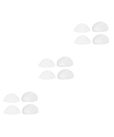 Mobestech 12 Pairs Womens Shoe Insoles Womens Insoles Shoe Washer Plantar Relief Gel Support Pads Detachable Insoles Shoe Inserts Gel Shoe Insoles Women Insoles Pu Foot Pad