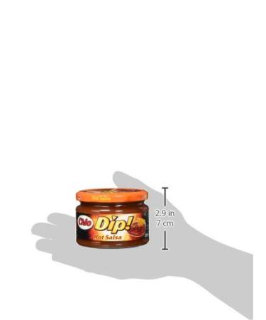 Chio Dip! Hot Salsa - Pack of 6 (6x200ml) | Spicy Gourmet Dip for International Shipping - Buy Online on GoSupps.com