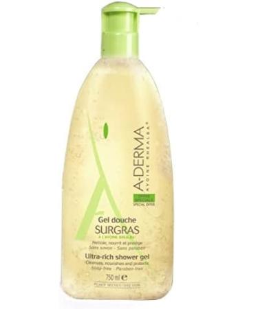 A-DERMA Ultra-Rich Shower Gel 750ml - Buy Online on GoSupps.com