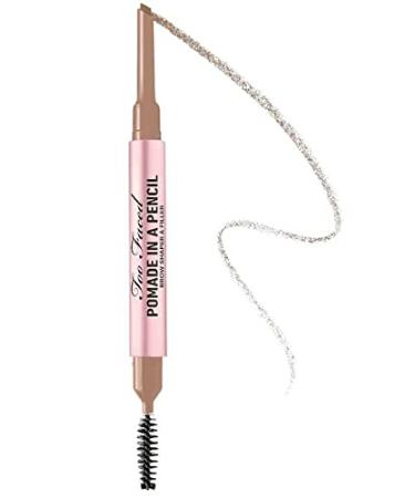 Too Faced Pomade In A Pencil Eyebrow Shaper & Filler - Taupe