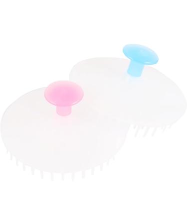 Shop Minkissy 4-Piece Silicone Shampoo Brush Set | Scalp Massager & Bathing Scrubber - Handheld Cleaning Tool for Ultimate Relaxation - Buy Online on GoSupps.com