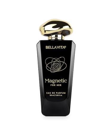 Mood Collection Magnetic Eau De Parfum for Her with Cherry Jasmine Rose and Caramel |Premium Long Lasting Fragrance Perfume for Women 100 ML - Buy Online on GoSupps.com