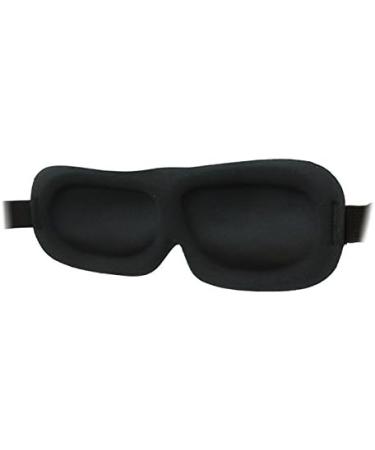 Dream Essentials Contoured Sleep Mask in Black - Ultimate Comfort for Restful Sleep - Buy Online on GoSupps.com