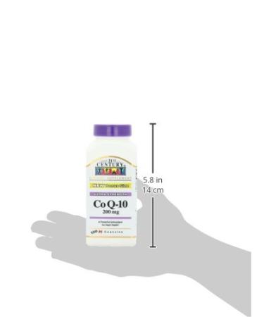 21st Century CoQ10 200 mg | 120 Capsules - Support Heart Health & Energy - Buy Online on GoSupps.com