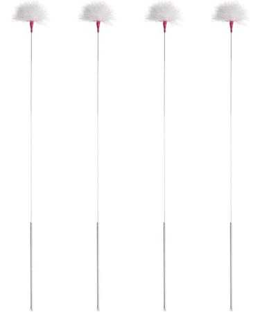 DOITOOL 4pcs Goose Feather Ear Pick | Ear Wax Cleaning Stick & Remover Tools - Buy Online on GoSupps.com