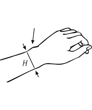 Bort 112730 Medium Black Wrist Support - Portable Adjustable Wristwear for Right & Left Hand - Available in Various Colors - Buy Online on GoSupps.com